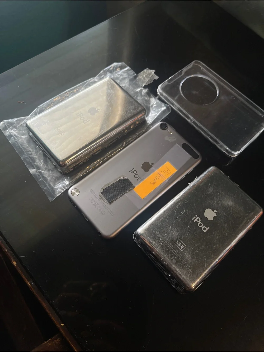 iPod classic 7th gen 160gb+6th gen 80gb+ ipod touch 5th gen 32gb-AS IS-bundle